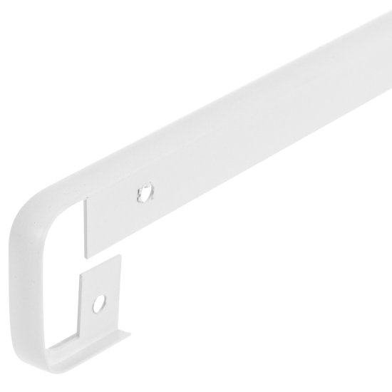 Планка соединительная U-образная R3 60x3.8 см для столешницы 3.8 см цвет белый матовый