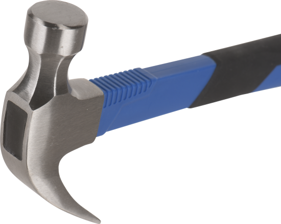 Молоток-гвоздодер Dexter HM18DEXTER фиберглассовая рукоятка 450 г