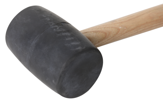 Киянка резиновая черная Dexter XM171124031 450 г