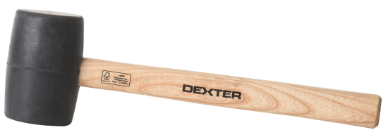 Киянка резиновая черная Dexter XM171124031 450 г