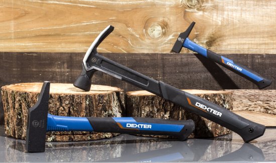 Молоток-гвоздодер Dexter Pro HM46DEXTER фиберглассовая рукоятка 450 г