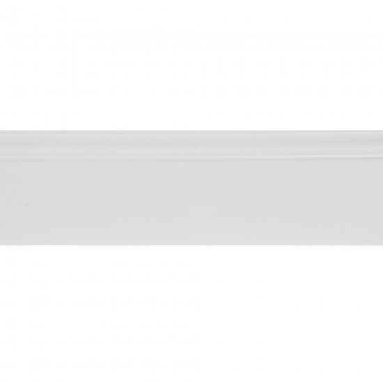 Плинтус напольный полистирол ударопрочный LM120-RU белый 15x120x2000 мм