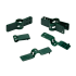 Клипса для затеняющей сетки Naterial цвет зелёный, 20 шт.