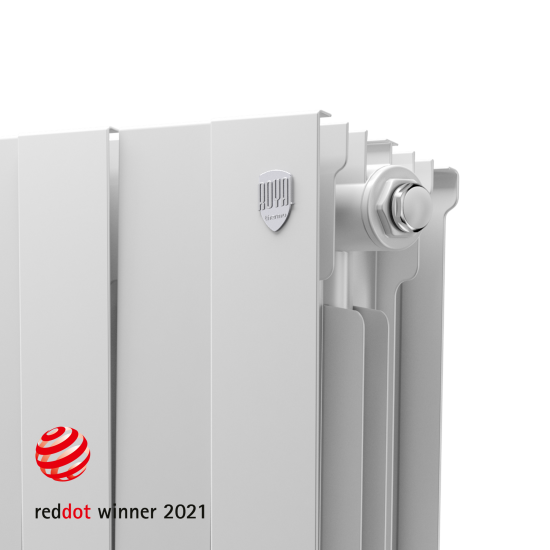 Радиатор секционный Royal Thermo Pianoforte RTP50010 500/100 10 секций боковое подключение биметалл белый