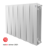 Радиатор секционный Royal Thermo Pianoforte 500/100 12 секций боковое подключение биметалл белый