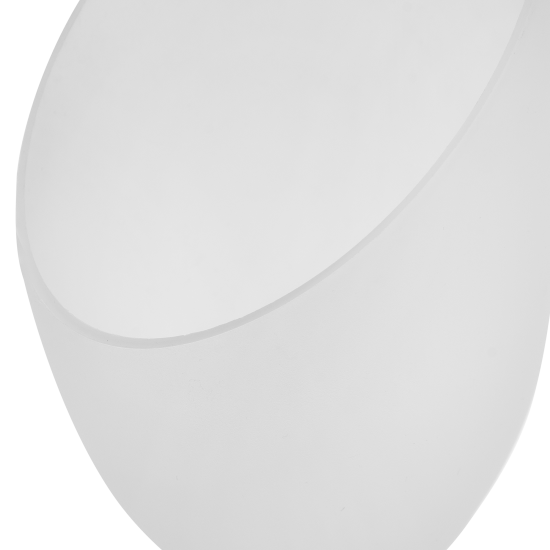 Плафон VL0072, Е14, пластик, ø 10 см, цвет белый