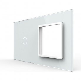 Панель для сенсорного выключателя и розетки LIVOLO BB-C7-C1/SR-11