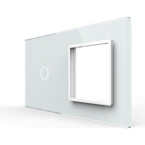 Панель для сенсорного выключателя и розетки LIVOLO BB-C7-C1/SR-11