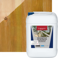 Антисептик невымываемый ХМФ БФ 30 лет для древесины 10 л