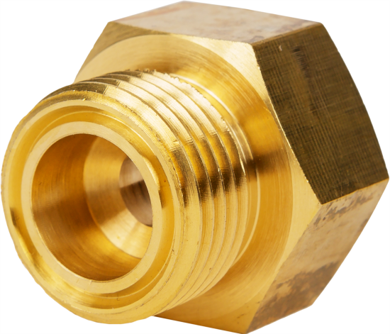 Переходник для композитного газового баллона РДСГ Vaxt с разъемом KLF на редуктор 1/2