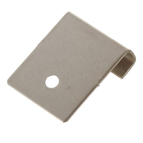 Клипса стартовая монтажная Corsa Deco для шовного монтажа доски ДПК без крепежа нержавеющая сталь (35 шт.)