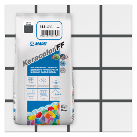 Затирка цементная Mapei Keracolor FF 114 цвет антрацит 2 кг