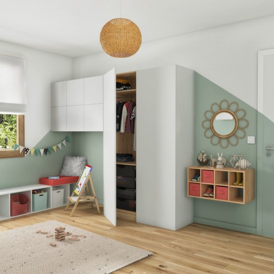 Короб Spaceo KUB Cocktail 15x31x15 см 6.9 л полиэстер цвет коралловый