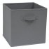 Короб Spaceo KUB Granit 31x31x31 см 29.7 л полипропилен цвет графитовый