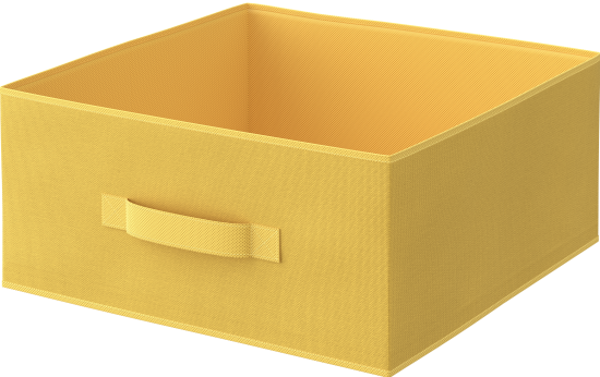 Короб Spaceo KUB Banana 15x31x31 см 14.4 л полиэстер цвет жёлтый