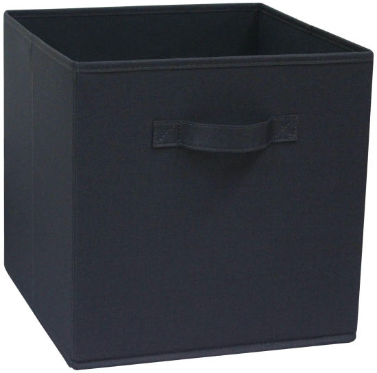 Короб Spaceo KUB Paris 31x31x31 см 29.7 л полиэстер цвет чёрный