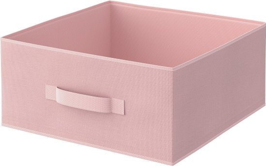 Короб Spaceo KUB Kiss 15x31x31 см 14.4 л полиэстер цвет розовый