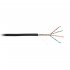 Кабель NETLAN EC-UU004-5E-PE-BK