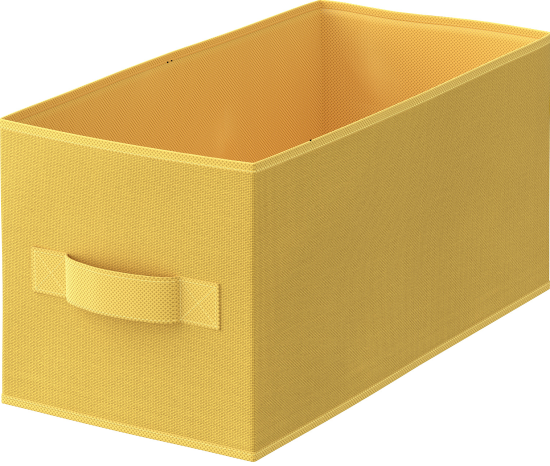 Короб Spaceo KUB Banana 15x31x15 см 6.9 л полиэстер цвет жёлтый