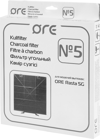 Фильтр угольный ORE №5 C09 для вытяжек Rasta