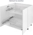 Каркас напольный Delinia ID 80x76.8x56 см ЛДСП цвет белый