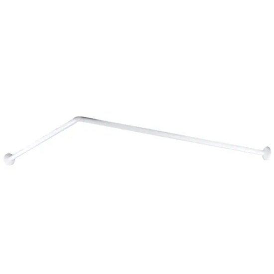 Карниз для ванной Vidage угловой 90x90 см цвет белый