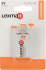 Батарейка алкалиновая Lexman 6LR61, 1 шт.