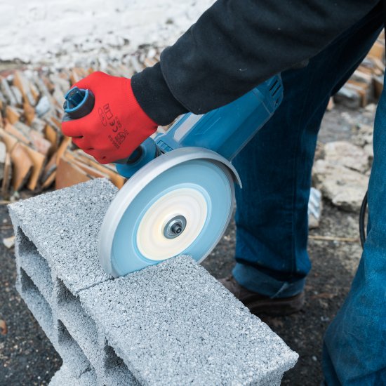 Диск алмазный по бетону и кирпичу Dexter HC206 сегментный 230x22.2x2.8 мм