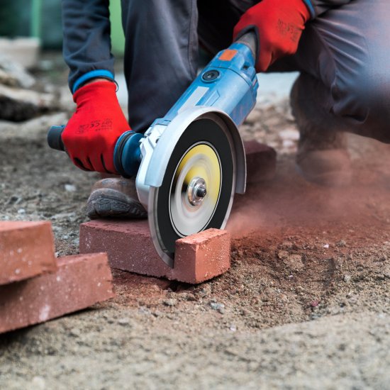 Диск алмазный по бетону и кирпичу Dexter HC206 сегментный 230x22.2x2.8 мм