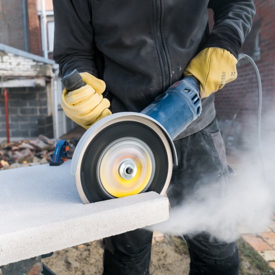 Диск алмазный по бетону и кирпичу Dexter HC206 сегментный 230x22.2x2.8 мм