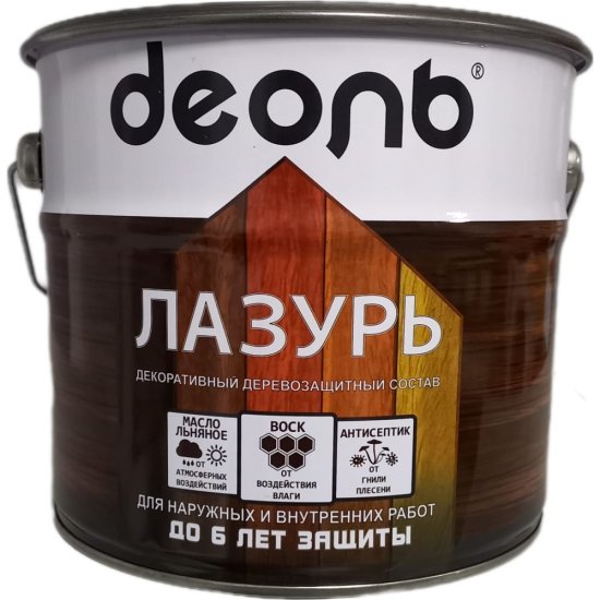 Декоративный деревозащитный состав Деоль DZSW27