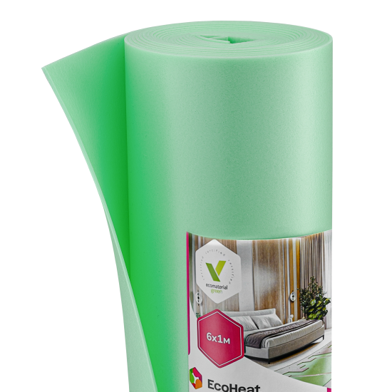 Подложка EcoHeat ПНП 2 мм 6 м²