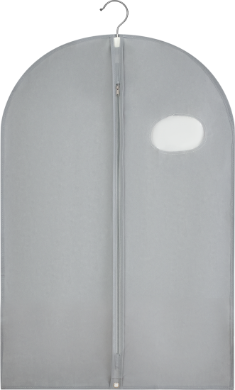 Чехол для одежды Spaceo 60x90 см полипропилен цвет серый