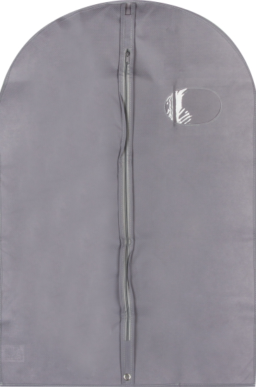 Чехол для одежды Spaceo 60x90 см полипропилен цвет серый