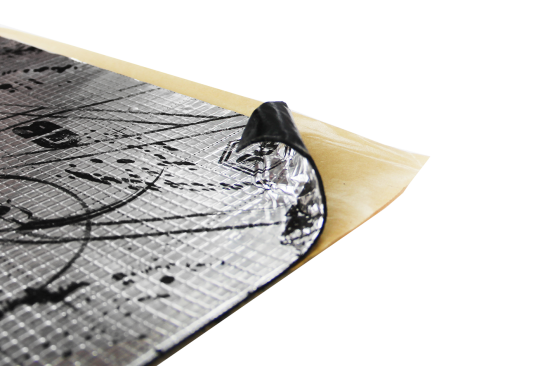 Вибродемпфирующий материал GB1.5 350x570x1.5 мм 20 шт.