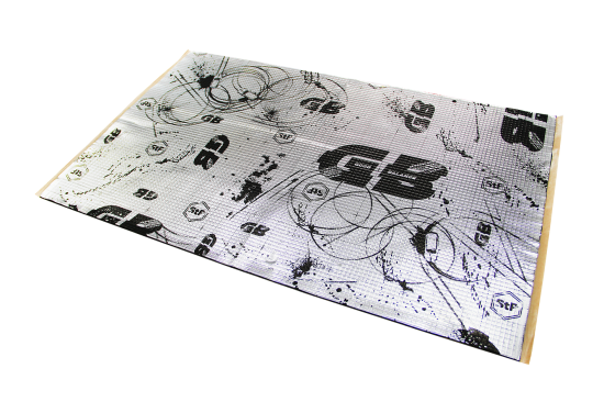 Вибродемпфирующий материал GB1.5 350x570x1.5 мм 20 шт.