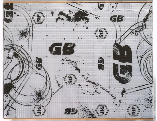 Вибродемпфирующий материал GB 1.5 STP Стандартпласт 350x570x1.5 мм 20 шт.