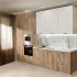 Фасад для кухонного ящика София 79.7x38.1 см Delinia ID ЛДСП цвет белый