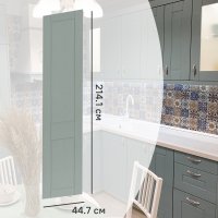 Фасад кухонного шкафа Томари 44.7x214.1 DELINIA ID см МДФ цвет голубой