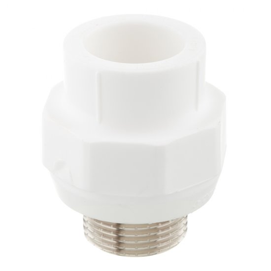 Муфта полипропиленовая Valtec 25 мм х 3/4 НР(ш) (VTp.701.0.02505)