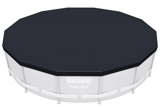 Тент для бассейна Bestway ø4.27 м ПВХ черный