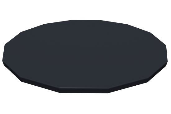 Тент для бассейна Bestway ø4.27 м ПВХ черный