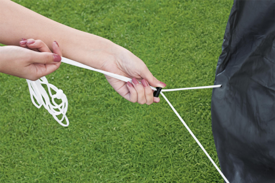 Тент для бассейна Bestway ø4.27 м ПВХ черный