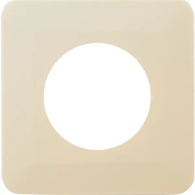 Накладка для розетки №1 1 пост цвет бежевый