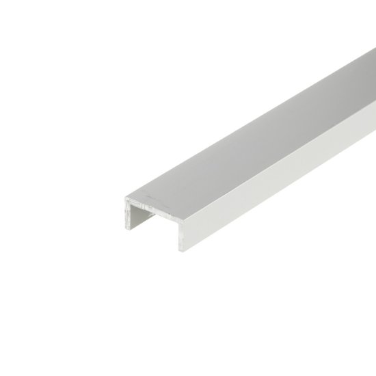 Профиль алюминиевый U-образный 10х20х10х2х1000 мм анодированный