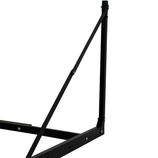 Кронштейн для автомобильных колес раздвижной 75x100-150 см нагрузка до 200 кг сталь цвет чёрный