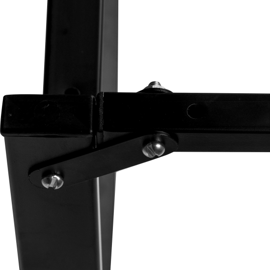 Кронштейн для автомобильных колес раздвижной 75x100-150 см нагрузка до 200 кг сталь цвет чёрный