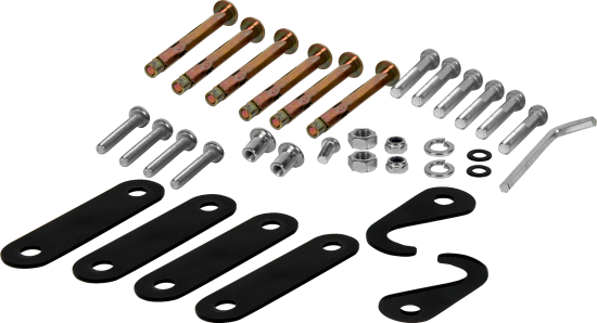 Кронштейн для автомобильных колес раздвижной 75x100-150 см нагрузка до 200 кг сталь цвет чёрный