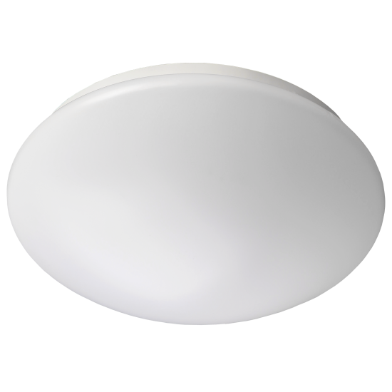 Светильник настенно-потолочный светодиодный IEK ДПБ 18 Вт пластик нейтральный белый свет цвет белый