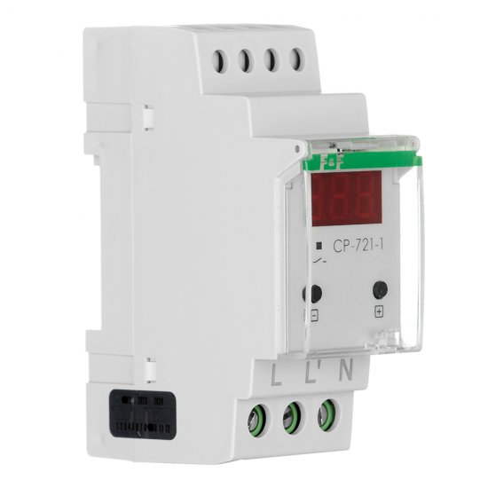 Реле напряжения модульное Евроавтоматика CP-721-1 220 В 63 А тип AC